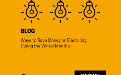 Ways To Save Money on Electricity During the Winter Months.