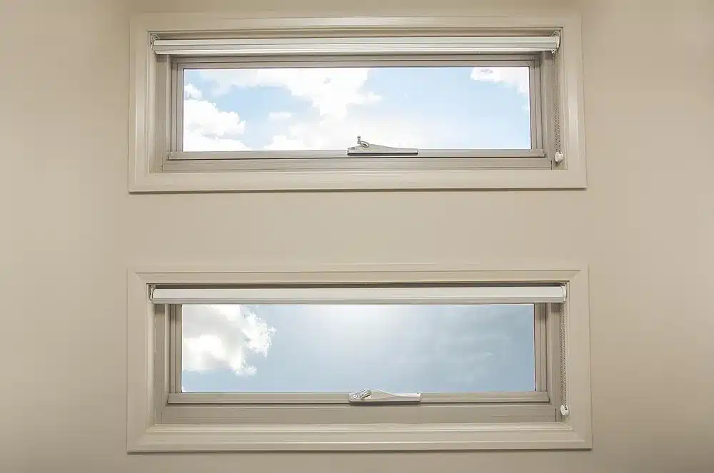 Aluminium awning windows
