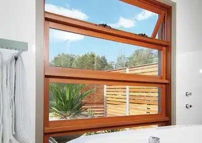 Timber awning window
