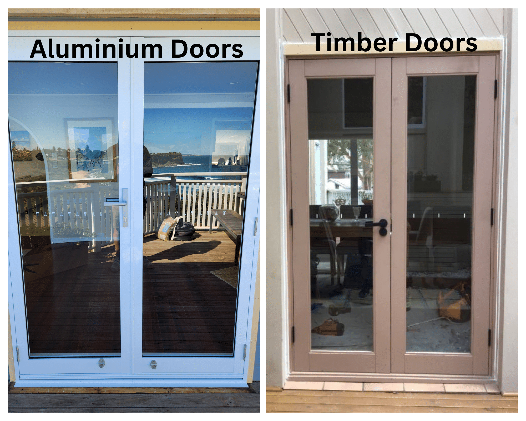 Aluminium Doors vs. Timber Doors for Sydney Homes